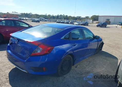 2019 Honda Civic Lx z USA, uszkodzony, nr VIN 19XFC2F68KE022251